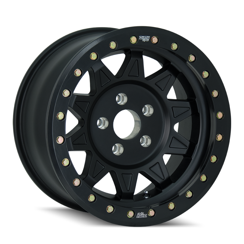 Dirty Life 9302-7973MB38 9302 Roadkill 17x9/5x127 BP/-38mm Offset/71.5mm Hub Matte Black Wheel - Beadlock
