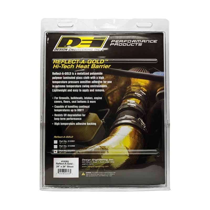 DEI 10393 Reflect-A-GOLD 24in x 24in Sheet