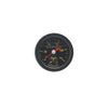 Russell 650310 Performance 15 psi fuel pressure gauge black face and case (Liquid-filled)