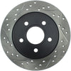 Stoptech 127.61099R 12-15 fits Ford Focus w/ Rear Disc Brakes Rear Right Slotted & Drilled Rotor