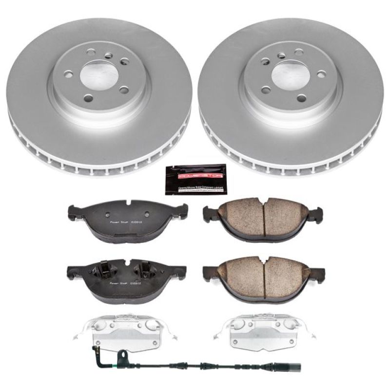 PowerStop CRK6144 fits BMW 08-10 X6 Front Z23 Evolution Sport Coated Brake Kit