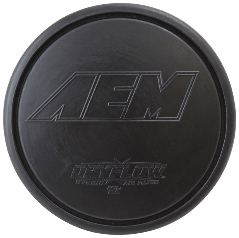 AEM 21-2157DK Dryflow Air Filter - Round Tapered - 2.75in Flange ID x 5.5in Bas