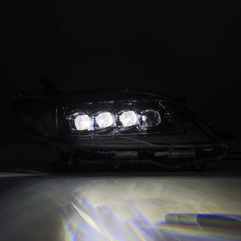 AlphaRex 880767 fits Toyota 11-21 Sienna LUXX LED Proj Headlights Plank Style A