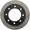 Stoptech 126.65086SR Power Slot 00-05 Ford Excursion / 01-04 F250 4WD Front Right Slotted Rotor