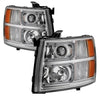9027802 Xtune fits Chevy 07-13 Silverado 1500/2500/3500 Halo Projector Headlig