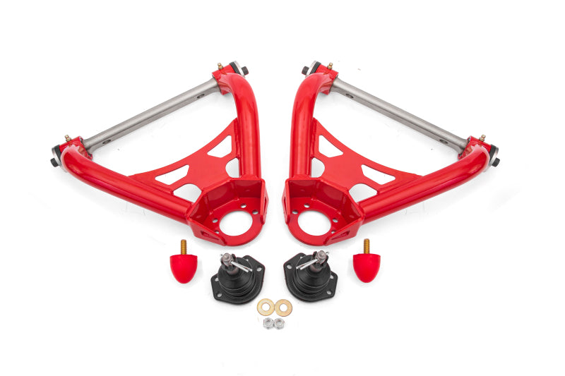 BMR AAU401R A-Body Non-Adj Upper A-Arms (Polyurethane) - Red