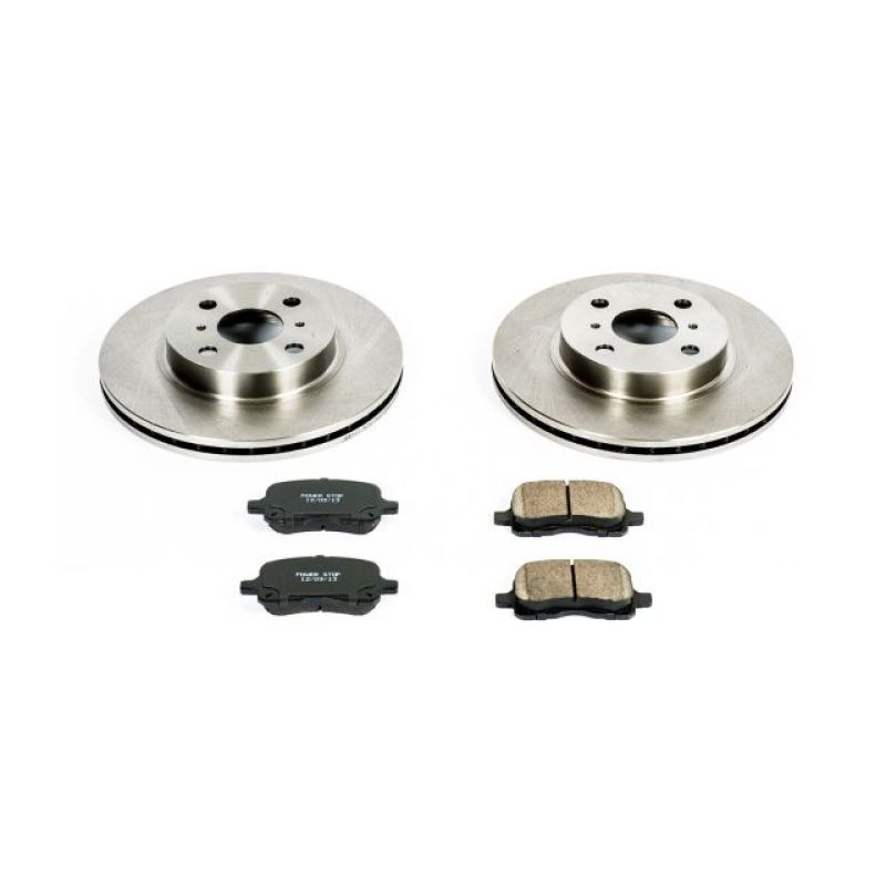 PowerStop KOE1152 fits Chevrolet 98-02 Prizm Front Autospecialty Brake Kit