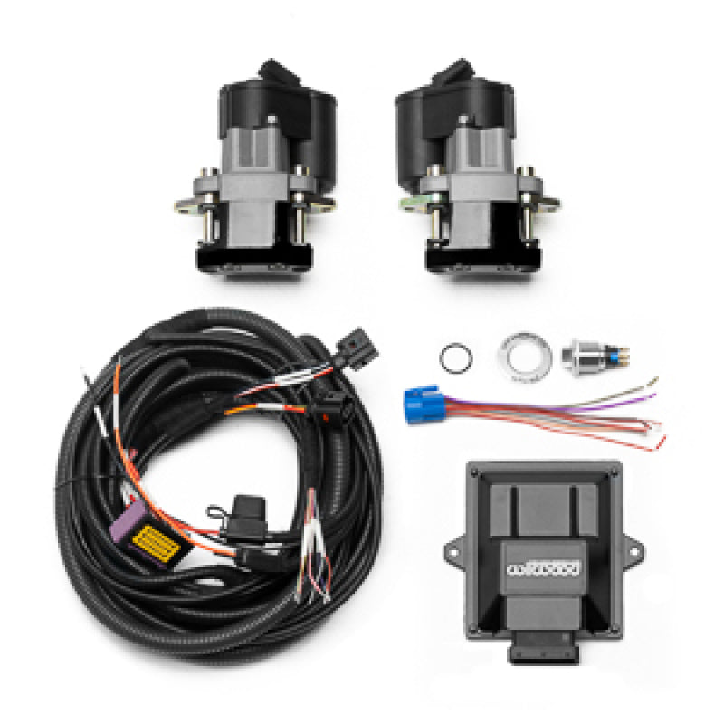 Wilwood 140-18030-BK Electronic Parking Brake Rear Retrofit Kit w/ Switch Harness - Blk Powder Coat Caliper