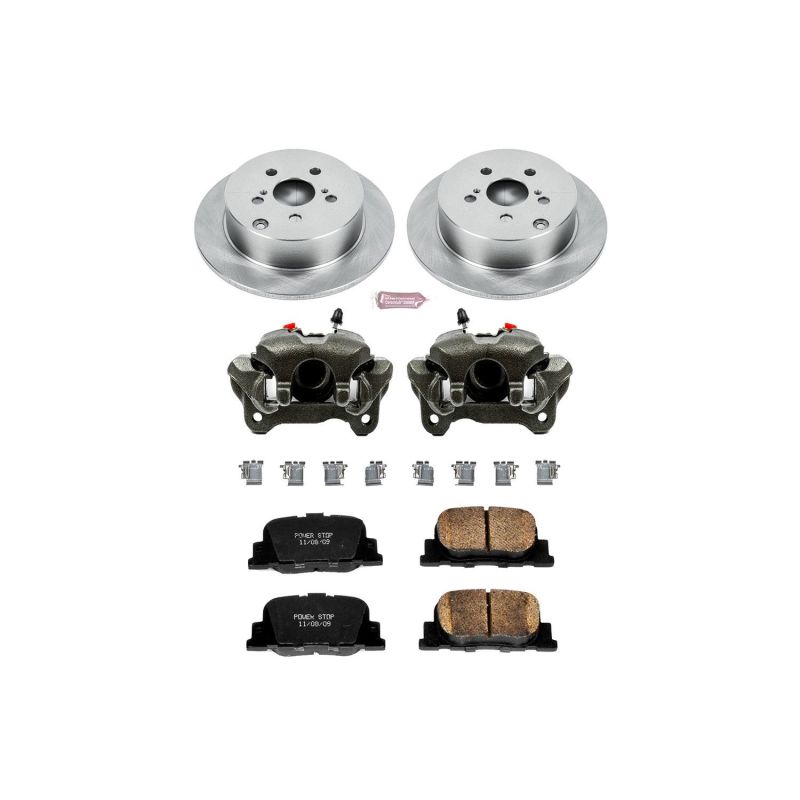 PowerStop KCOE2319 fits Scion 05-10 tC Rear Autospecialty Brake Kit w/Calipers