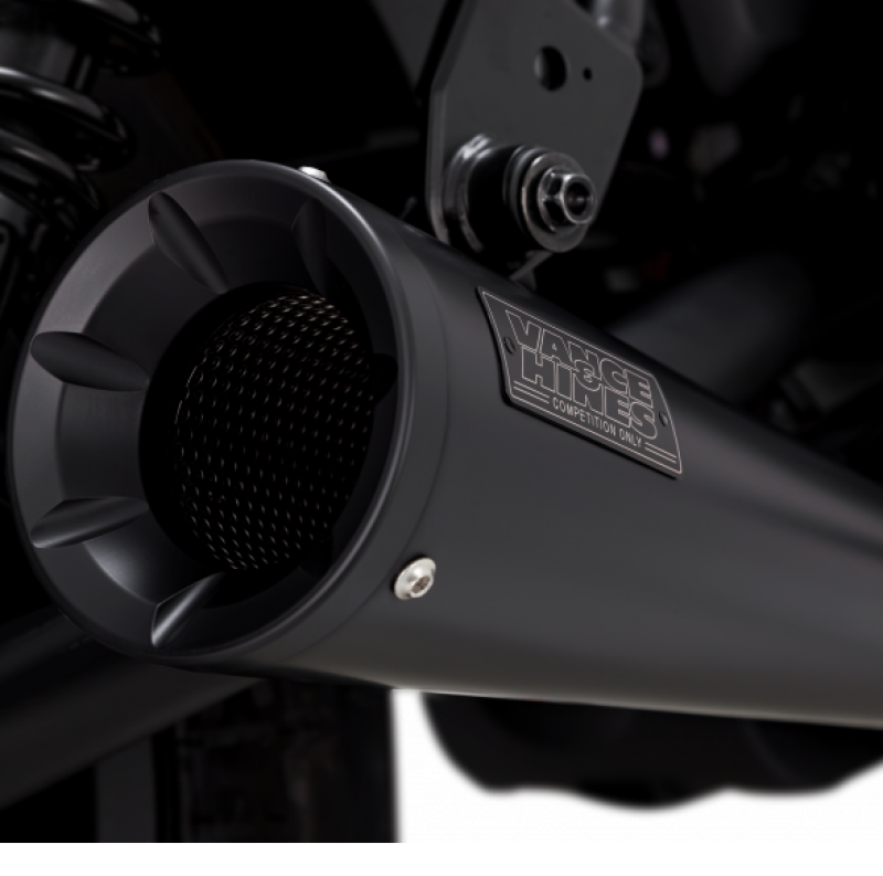 Vance and Hines 48421 Vance & Hines HONDA 17-20 Rebel S/O Black Slip-On Exhau