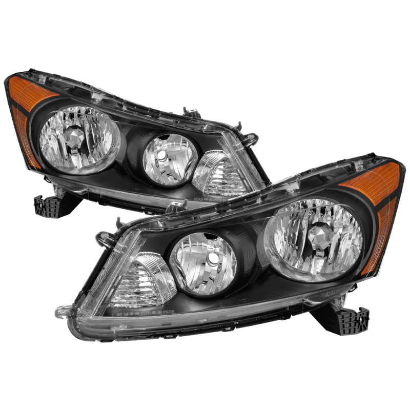 xTune 9040047 fits Honda Accord 08-12 Sedan Only OEM Style Headlight - OEM Blac