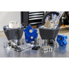 S&S 310-1223 Cycle 2017+ M8 129in Power Pack w/ Chrome Pushrod Tubes & Cam Chain