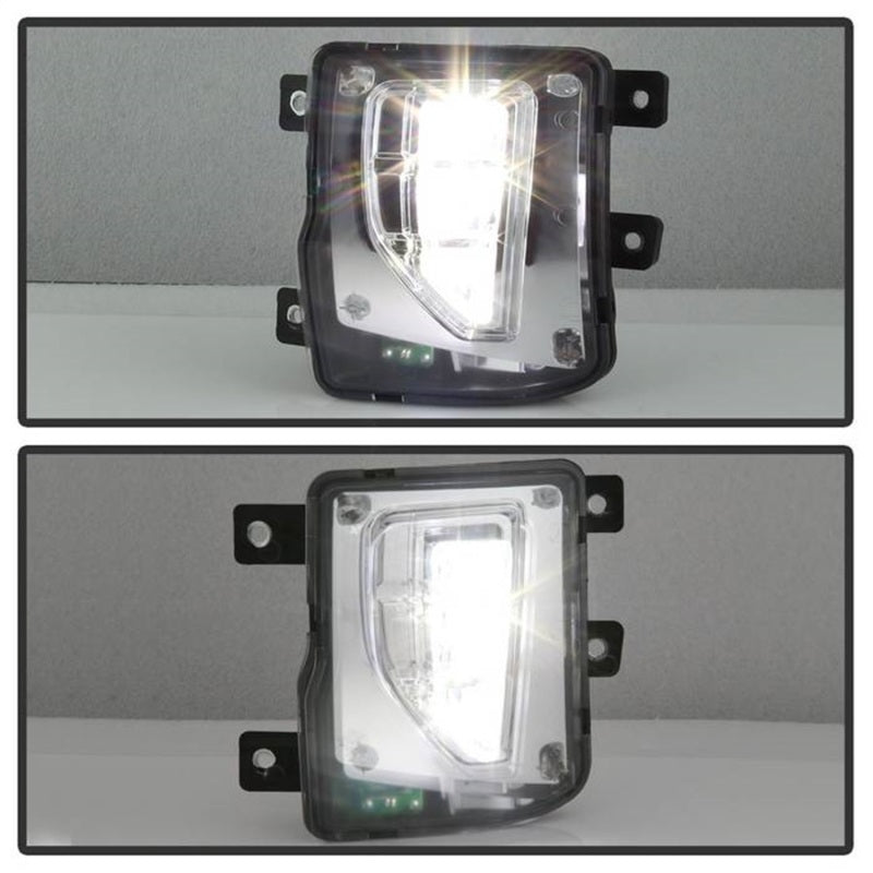 Spyder 9043215 fits Chevy 16-18 Silverado 1500 OEM Style Full LED Fog Light w/S