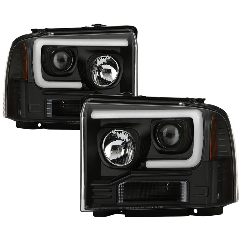Spyder 5087911 fits Ford 05-07 F250/350/450 Super Duty Projector LED Black PRO-