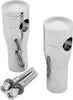 Bikers Choice 601951 4 Inch Chrome Smooth Top Risers for BC or DNA Springer Fro
