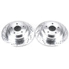 PowerStop fits Saab 05-06 9-2X Rear Evolution Drilled & Slotted Rotors - Pair