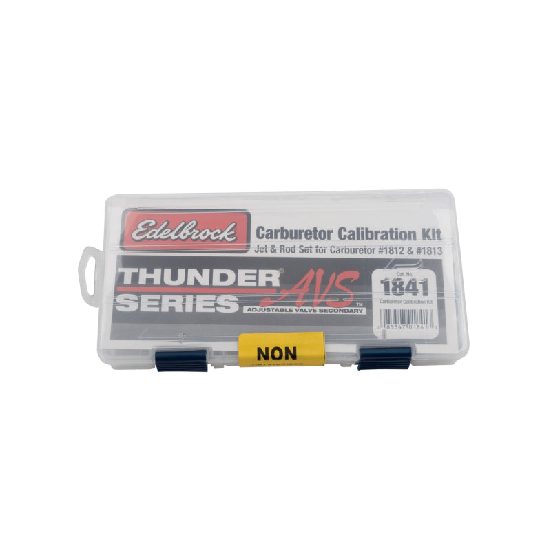 Edelbrock 1841 Calibration Kit for 1812/1813