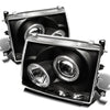 Spyder 5011947 fits Toyota 97-00 Tacoma Projector Headlights LED Halo LED Black