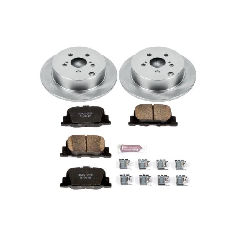 PowerStop KOE2319 fits Scion 05-10 tC Rear Autospecialty Brake Kit