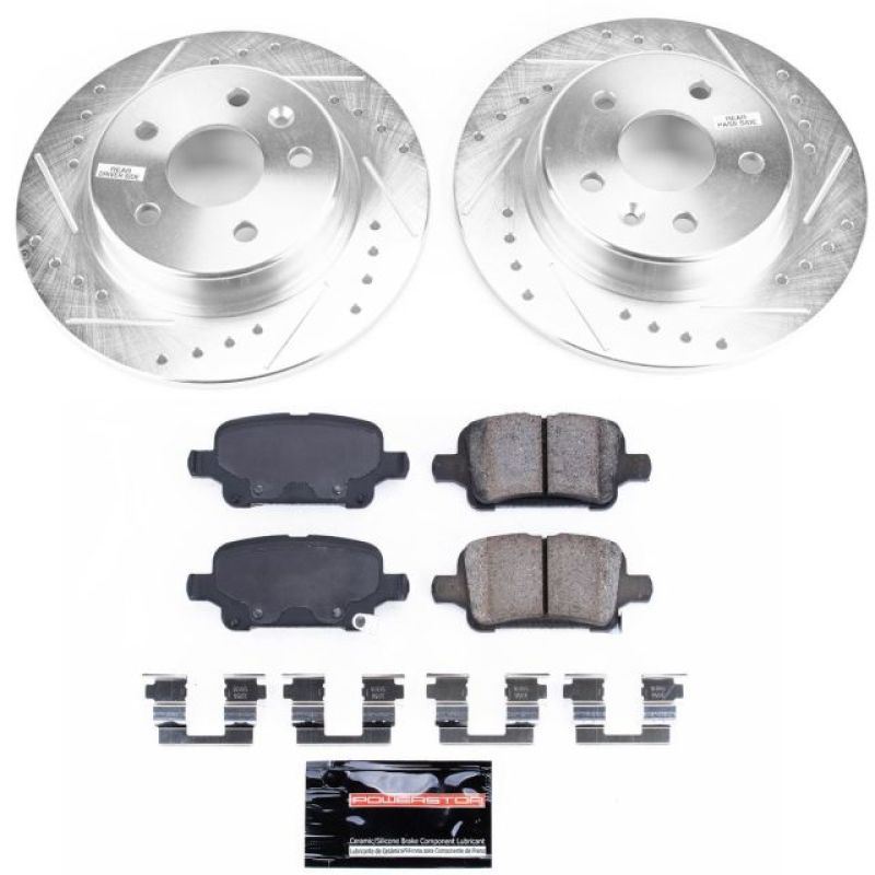PowerStop K7720 fits Chevrolet 17-18 Bolt EV Rear Z23 Evolution Sport Brake Kit