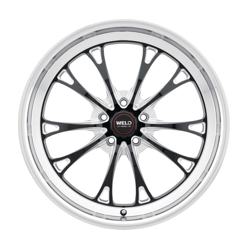 Weld S15700575P38 S157 20X10.5 Belmont Drag 5X127 ET38 BS7.25 Gloss Black MIL D