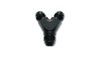 Vibrant 10815 -16AN x -16AN x 16AN Y-Adapter Fitting - Aluminum Black