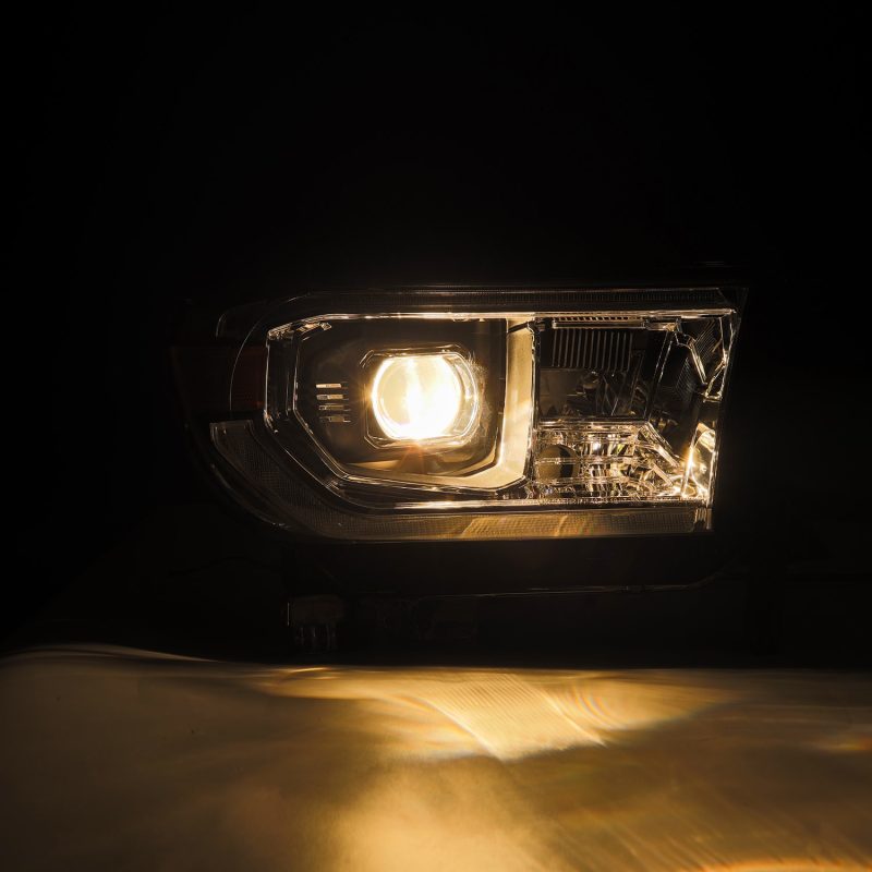 AlphaRex 880824 fits Toyota 07-13 Tundra / 08-17 Sequoia LUXX LED Proj HL Chrom