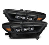 AlphaRex 880261 15-17 fits Ford Mustang NOVA LED Proj Headlights Alpha Black