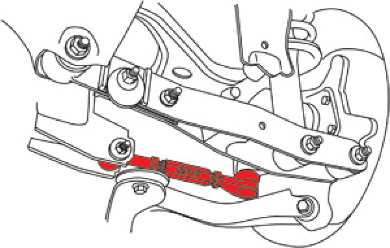 SPC Performance 67655 08-16 fits Subaru Impreza / 13-20 & 2022+ BRZ/fits Toyota 86 Rear Adjustable Toe Arm - Each