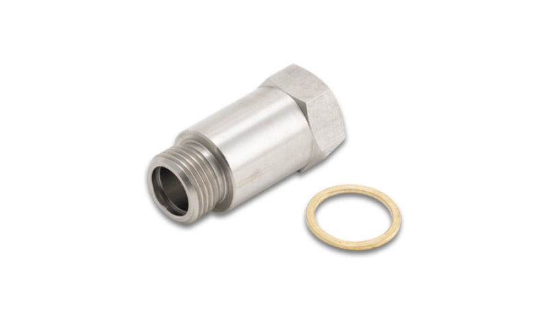 Vibrant 19021 O2 Sensor Fitting (T304 SS) and Brass Washer