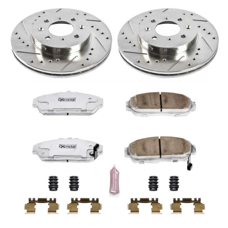 PowerStop K692-26 94-01 fits Acura Integra Front Z26 Street Warrior Brake Kit