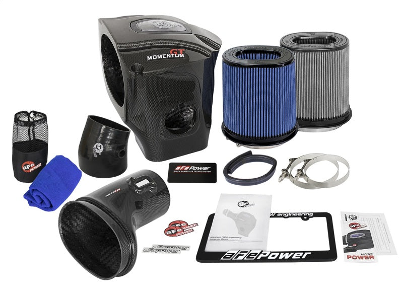 AFE 52-72204-CF um GT Black Series Carbon Fiber CAIS 15-16 fits Dodge Challenge