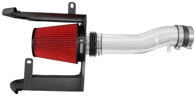 Spectre 9060 16-18 fits Toyota Tacoma V6-3.5L F/I Air Intake Kit - Polished w/Red Filter