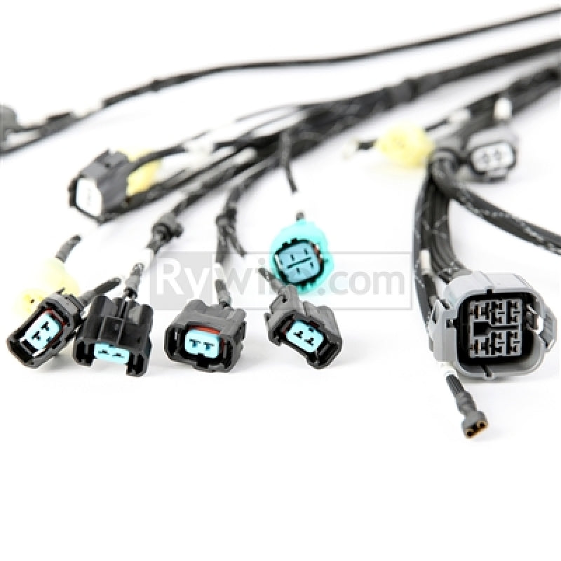 Rywire RY-B2-BASE fits Honda 92-95 B-Series OBD2 Tuck Budget Eng Harness w/OBD2 Dist/Inj/Alt/ OBD1 Plug (Adapter Req)
