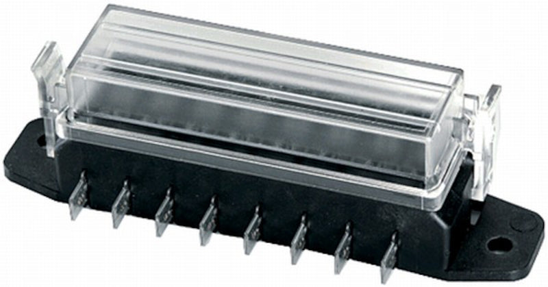 Hella 005993122 Fuse Box 8 PIN BLADE TERMINAL