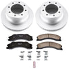 Power Stop CRK6257 09-19 fits GMC Savana 4500 Rear Z17 Coated Brake Kit