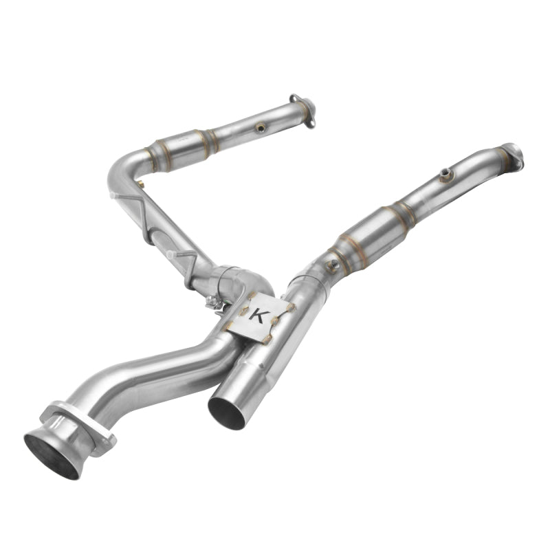 Kooks 13623300 17-19 fits Ford F150 Raptor EcoBoost 3.5L V6 3in Stainless GREEN Catted Turbo Down Pipes