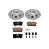 PowerStop KOE1376 fits Ford 02-04 Focus Rear Autospecialty Brake Kit