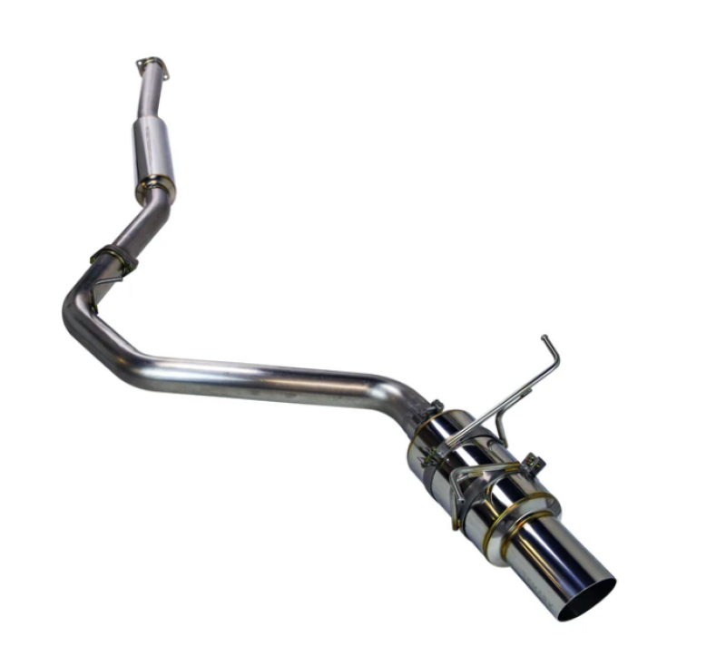 Remark RK-C1076S-01C 15-21 fits Subaru WRX/STI (VA) R1 Spec Single-Exit Stainless Catback Exhaust (Resonated)