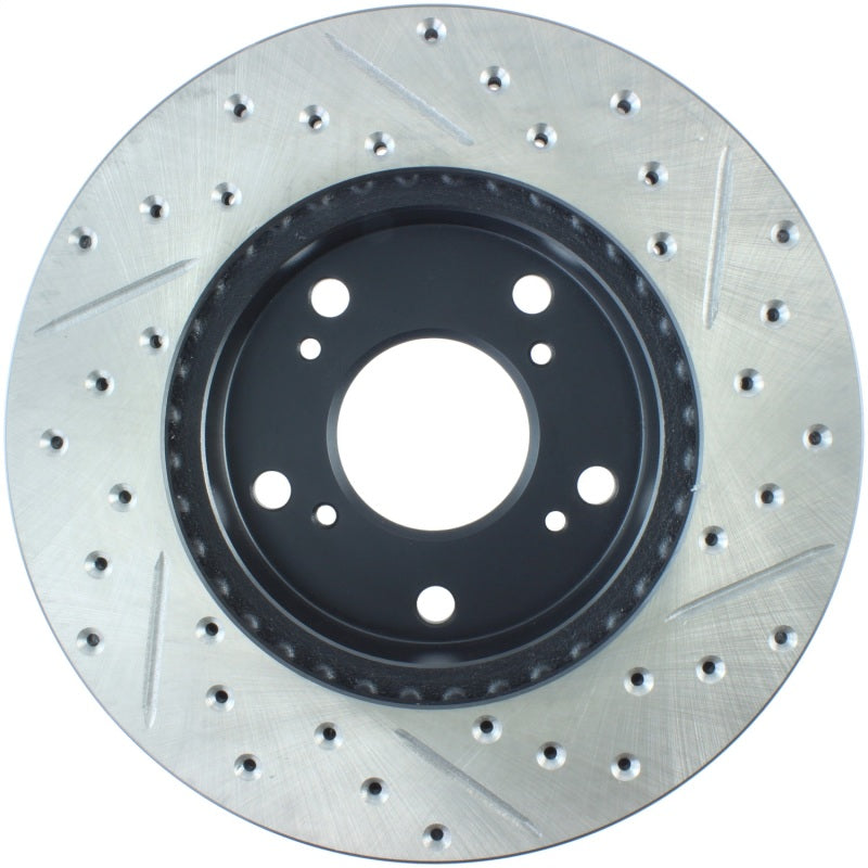 Stoptech 127.40056R 02-06 fits Acura RSX Slotted & Drilled Right Front Rotor
