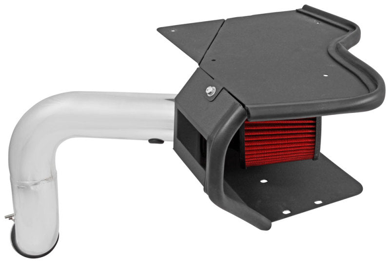 Spectre 9053 11-16 fits Jeep Patriot L4-2.0L F/I Air Intake Kit - Polished w/Red Filter