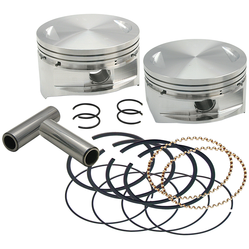 S&S Cycle 92-1400 84-99 BT 4in Bore Forged Pistons - Standard