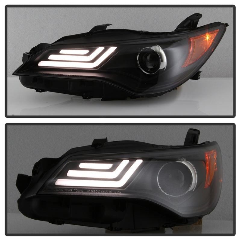 Spyder 5085382 fits Toyota 15-17 Camry Projector Headlights - Black (PRO-YD-TCA