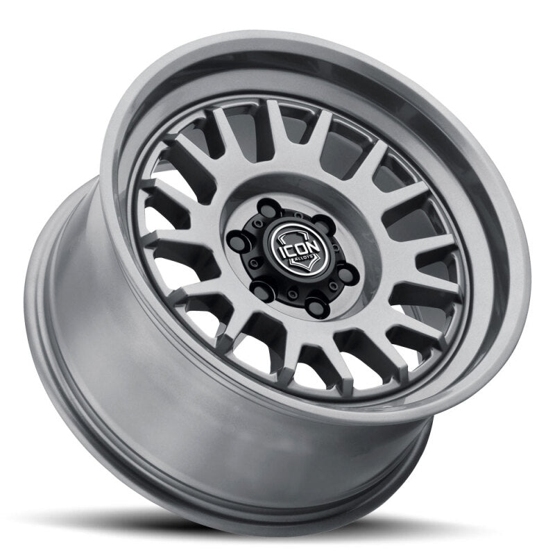 ICON 8217859057GM Anza 17x8.5 / 6x5.5 / 25mm Offset / 5.75in BS - Gun Metal Wheel