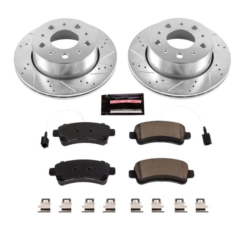 PowerStop K7314 fits Ram 15-19 ProMaster 1500 Rear Z23 Evolution Sport Brake Kit