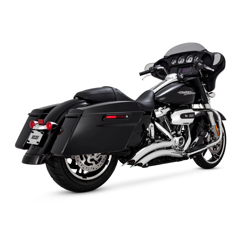 Vance and Hines Vance 26373 & Hines HD Dresser 17-22 Big Radius 2-2 Chrome PCX