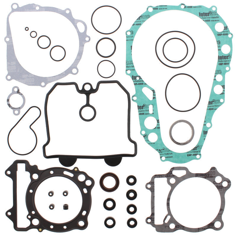 QuadBoss 564034 04-08 Arctic Cat 400 DVX Complete Gasket Set w/ Oil Seal