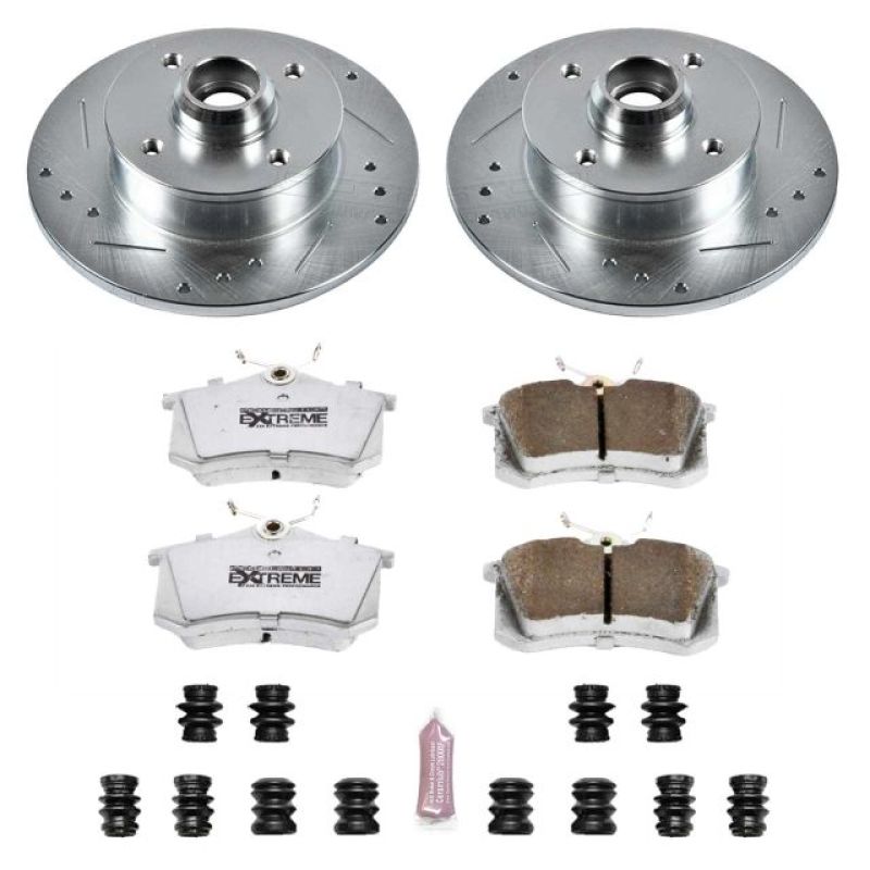 PowerStop K369-26 99-02 fits Volkswagen Cabrio Rear Z26 Street Warrior Brake Kit