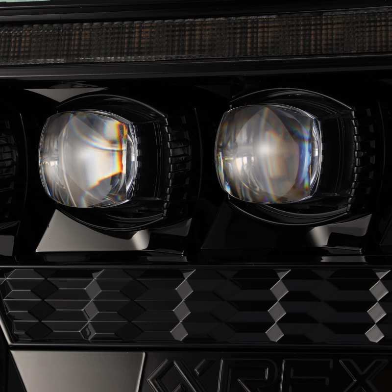 AlphaRex 880752 fits Toyota 12-15 Tacoma NOVA LED Proj Headlights Plank Alpha B
