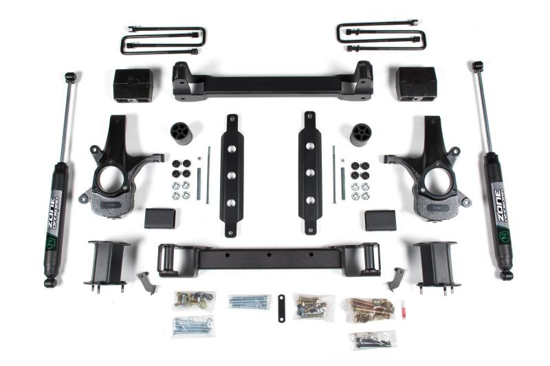 Zone Offroad ZONC33N 14-16 fits GM 1500 2WD 6.5in Cast Steel Arms